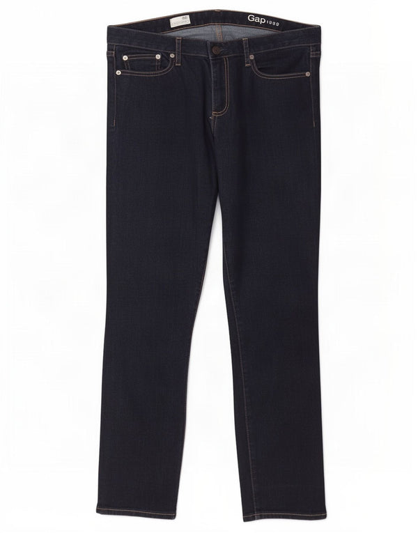 Blugi skinny pentru femei Gap W30 L29 Bumbac bleumarin