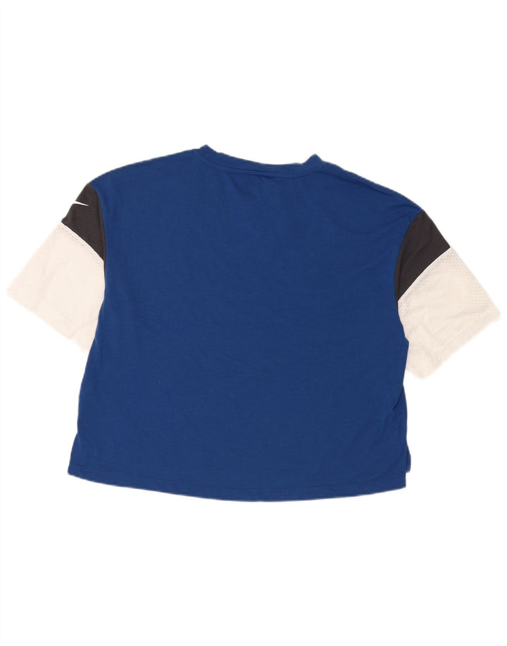 Tricou grafic NFL pentru femei Top UK 14 Medium Bleumarin Poliester