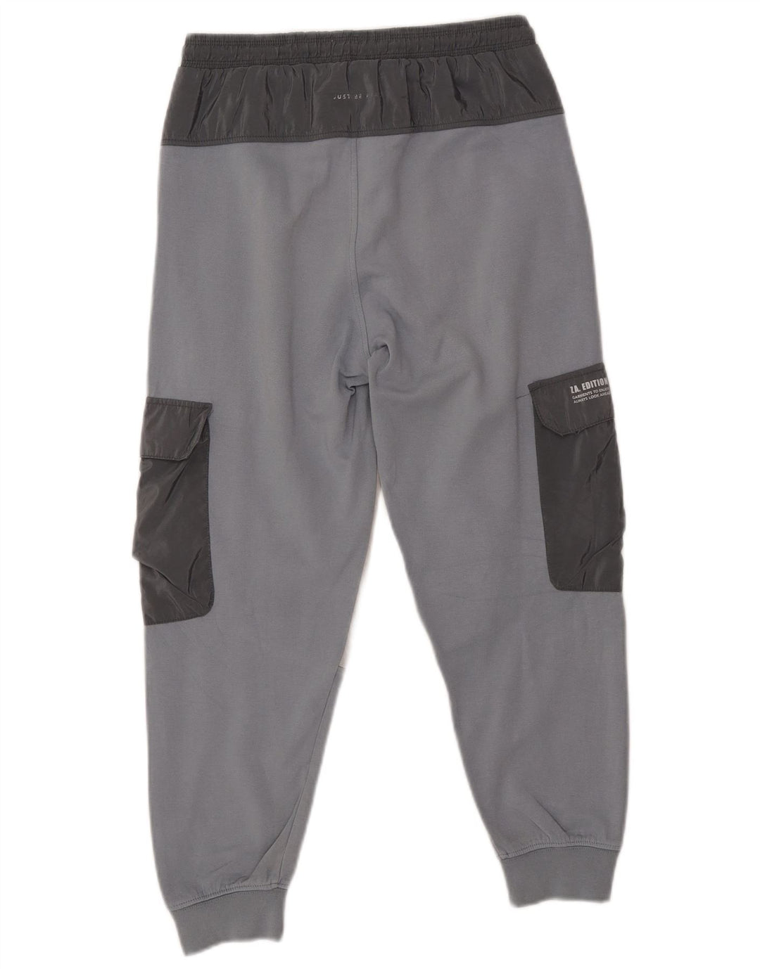 Pantaloni de trening cargo ZARA pentru băieți Pantaloni de jogging 11-12 ani, albastru, bloc de culoare