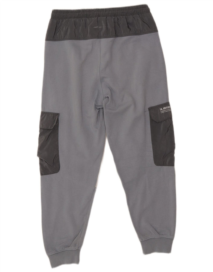 Pantaloni de trening cargo ZARA pentru băieți Pantaloni de jogging 11-12 ani, albastru, bloc de culoare
