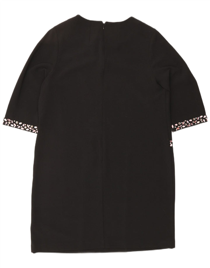 Rochie schimbătoare pentru femei Monsoon cu mâneci 3/4 UK 16 Poliester negru mare