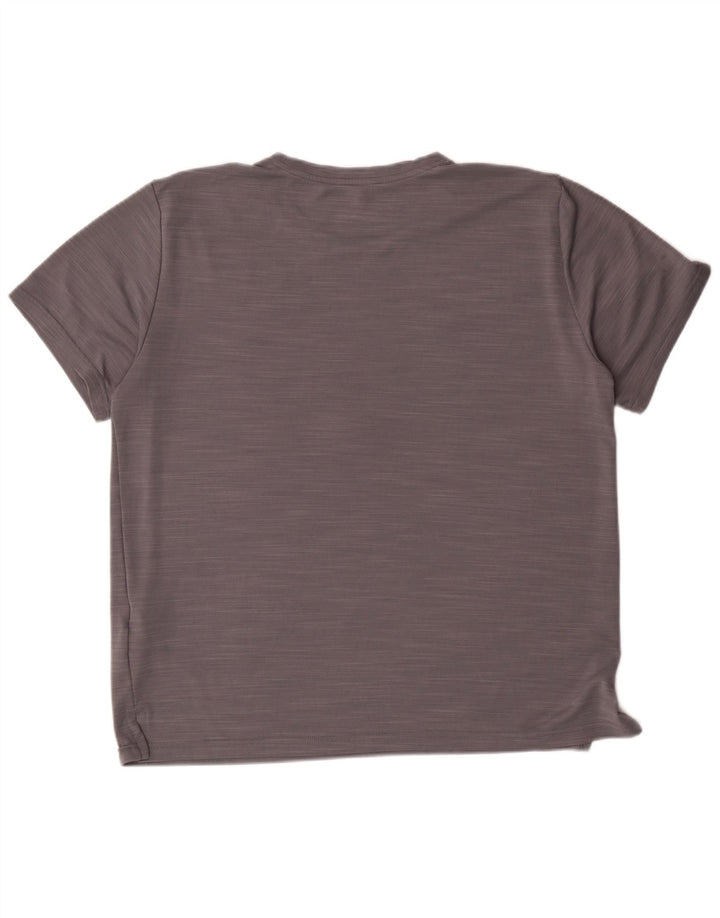 Tricou pentru femei Dri Fit NIKE Top UK 16, mare, gri poliester cu pete