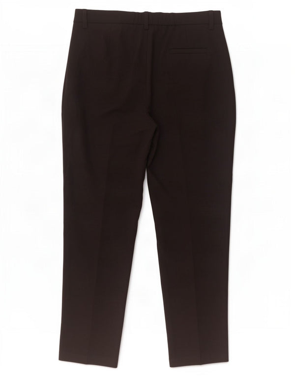Pantaloni de costum conici pentru femei Marks & Spencer UK 10 Small W26 L25 Black
