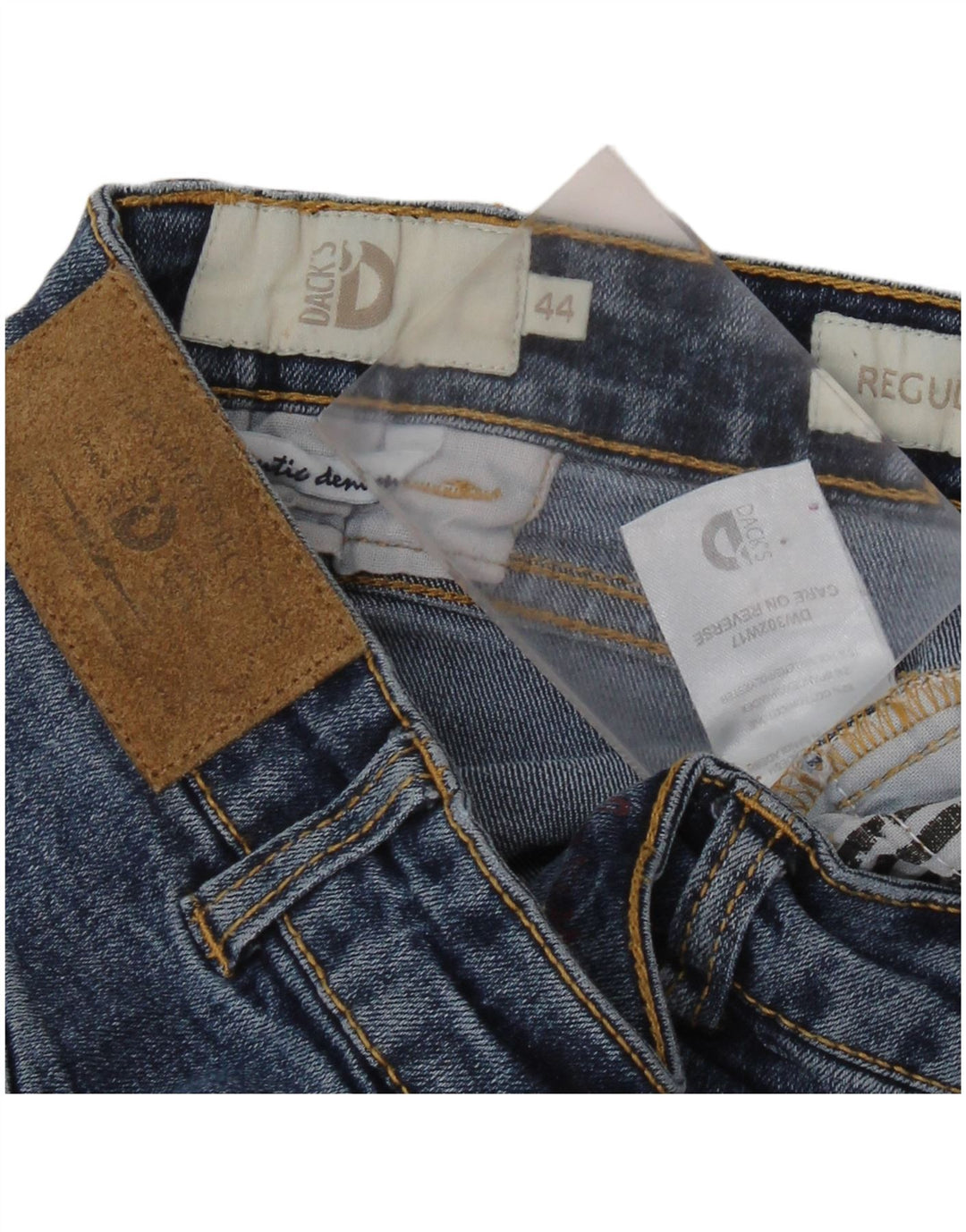 DACK'S Blugi skinny cu ajustare normală pentru femei IT 44 Medium W28 L31 Blue Bumbac