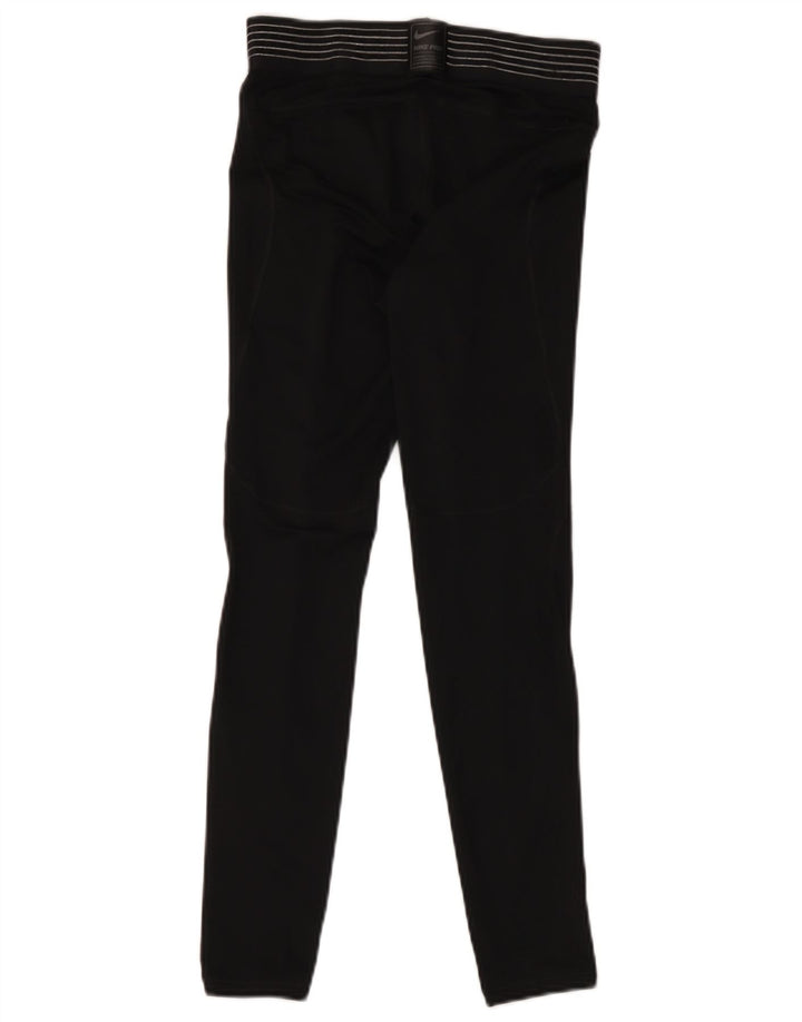 Leggings pentru bărbați Nike Mici, Negru, Poliester