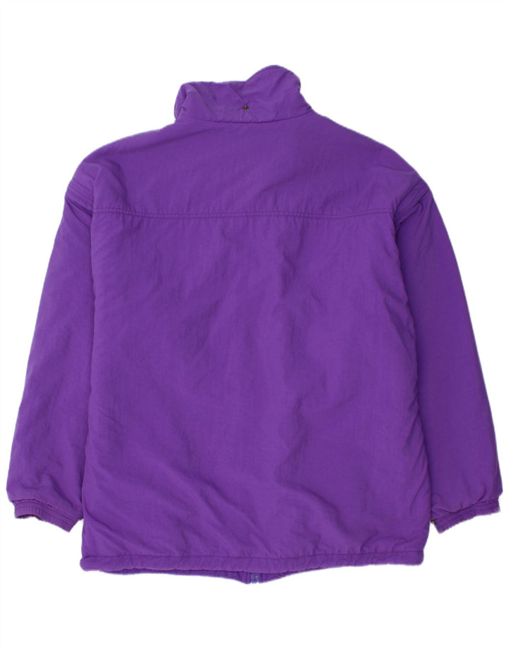 Jachetă reversibilă pentru bărbați VINTAGE UK 42 XL violet