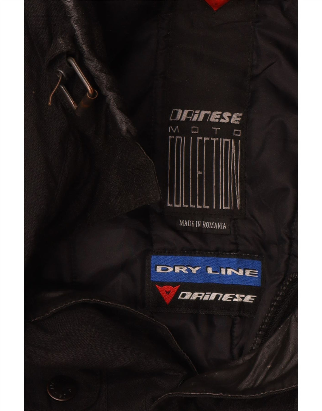 Jachetă pentru bărbați DAINESE Racer IT 48 4XL Negru Nylon