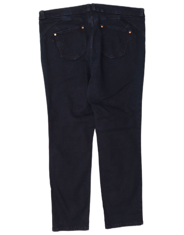 Marks & Spencer blugi drepti pentru femei Per Una UK 18 XL W36 L28 bleumarin