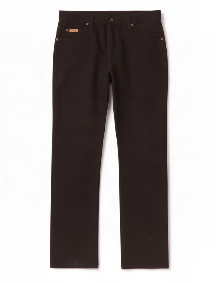 Blugi drepte pentru bărbați Wrangler Texas W34 L32 negri
