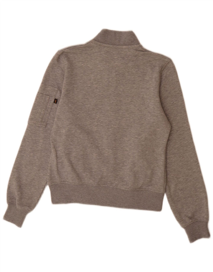 Jachetă de trening pentru bărbați Alpha Industries XS, bumbac cu pete gri