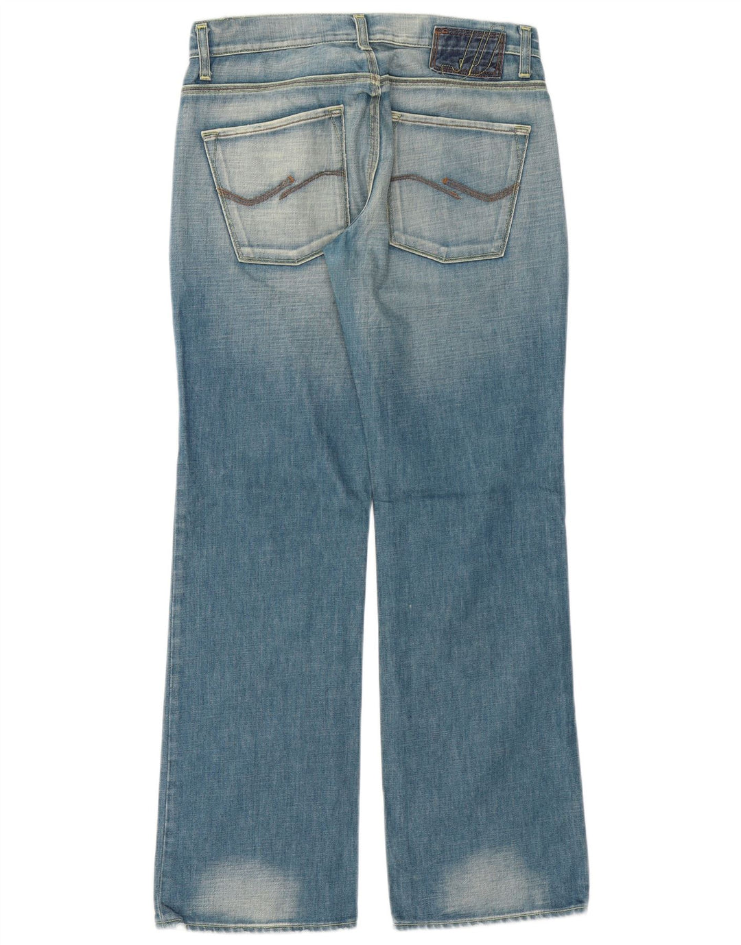 Blugi largi Jack & Jones pentru bărbați W34 L34 bumbac albastru