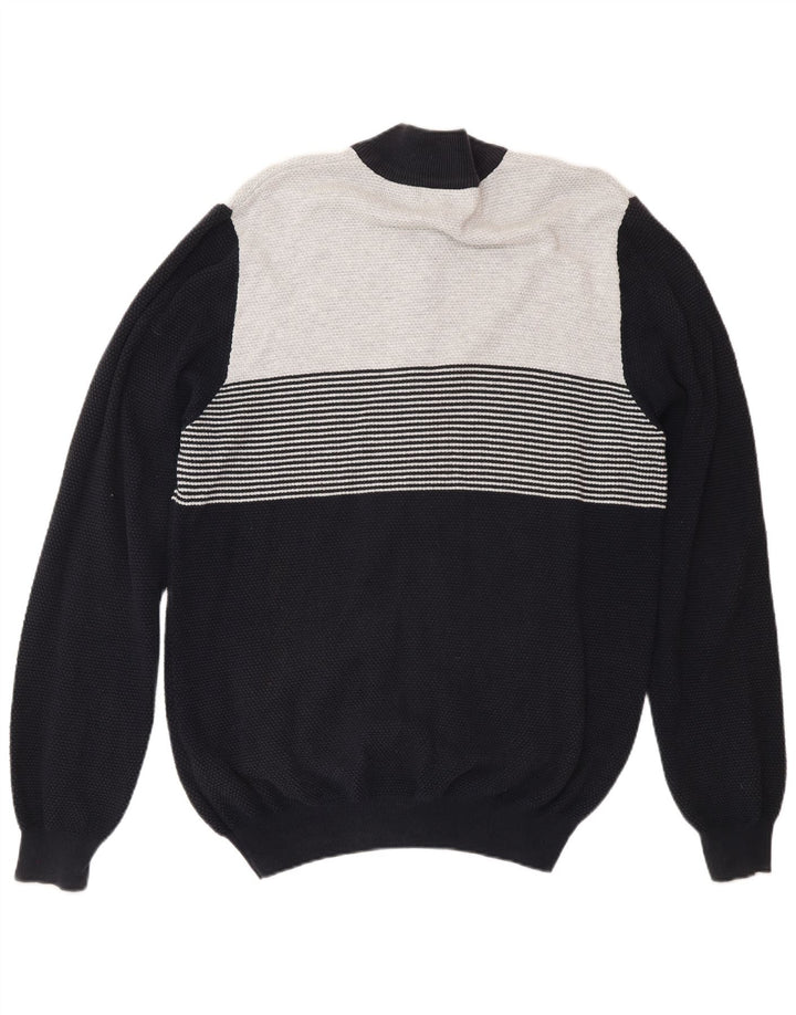 Pulover Cardigan Blue Harbour pentru bărbați Marks & Spencer, mare, bleumarin