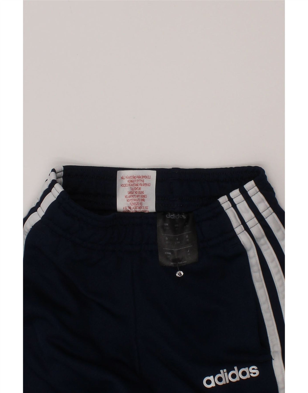 Pantaloni de trening Adidas Climalite pentru baieti 2-3 ani poliester bleumarin