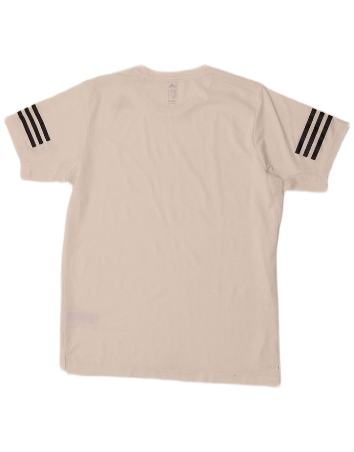 Tricou pentru bărbați Adidas Top Mediu Alb Poliester