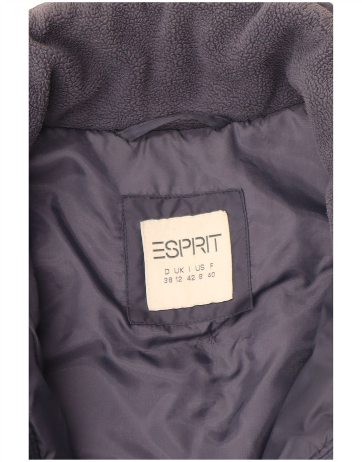 Palton căptușit pentru femei Esprit UK 12 Medium Bleumarin