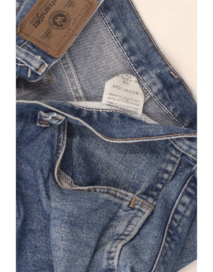 Pantaloni scurți din blugi pentru bărbați WRANGLER W38 XL, bumbac albastru