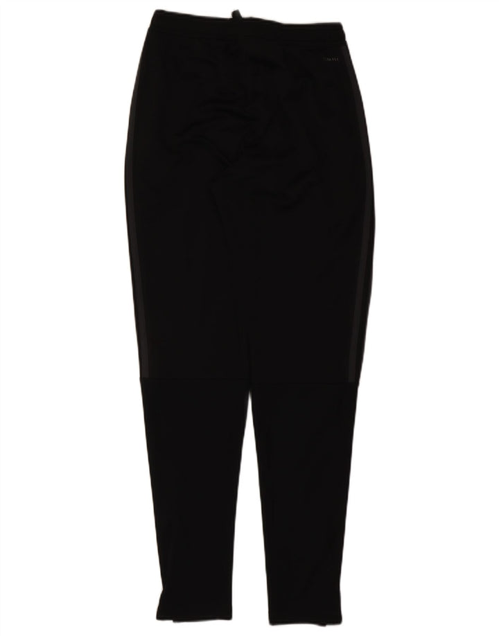 Pantaloni de trening Adidas Climalite pentru bărbați, poliester negru mic