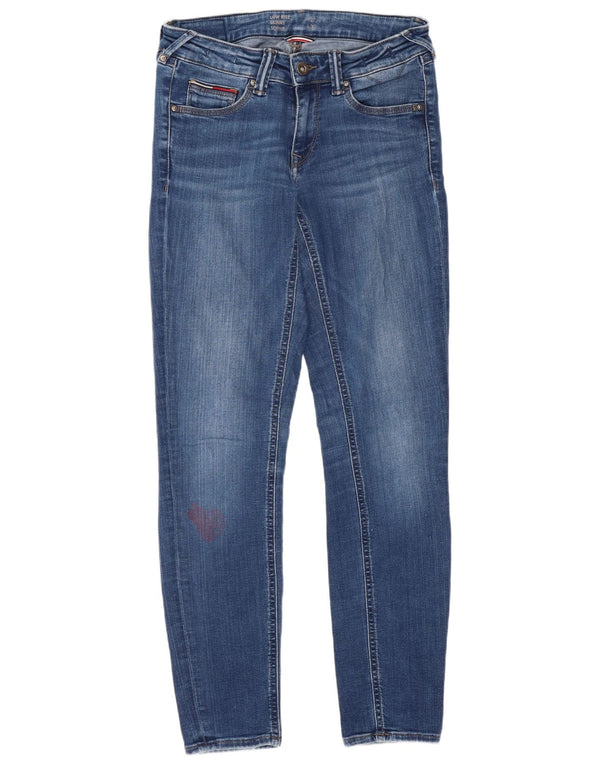 Blugi skinny Tommy Hilfiger pentru femei Sophie, cu talie joasă, L27 L30, bumbac albastru