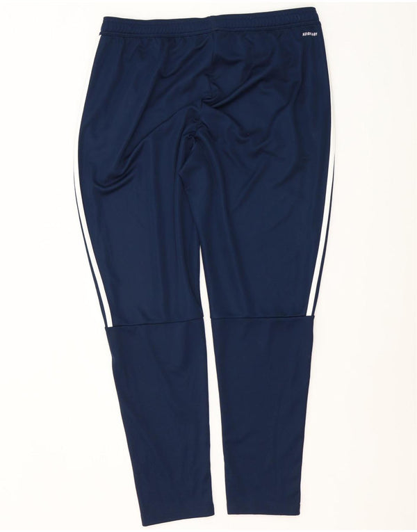 Pantaloni de trening Adidas Aeroready pentru bărbați XL, poliester bleumarin