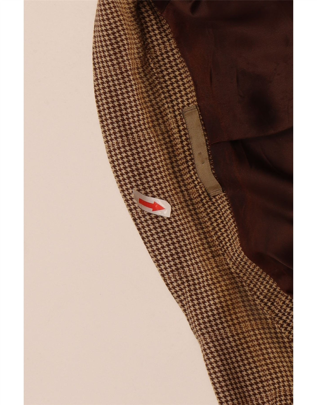 Jachetă Blazer pentru bărbați Aquascutum cu 2 nasturi UK 42 XL Lână maro picior de gală