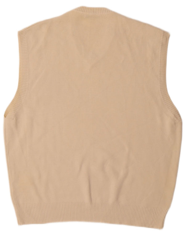 Zara Barbati Vesta Tank Top Mare Bej Bumbac