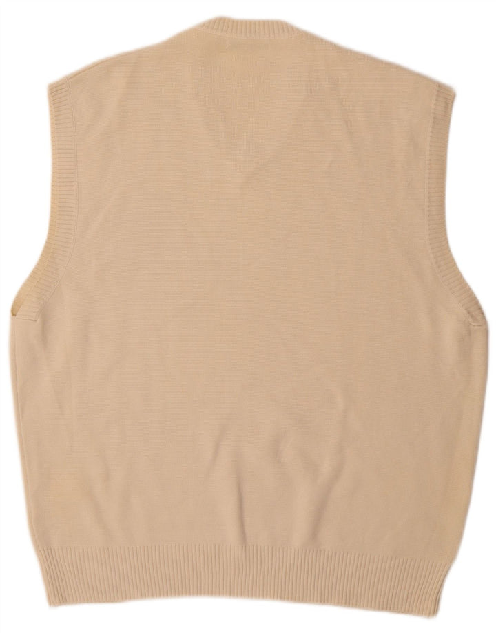 Zara Barbati Vesta Tank Top Mare Bej Bumbac