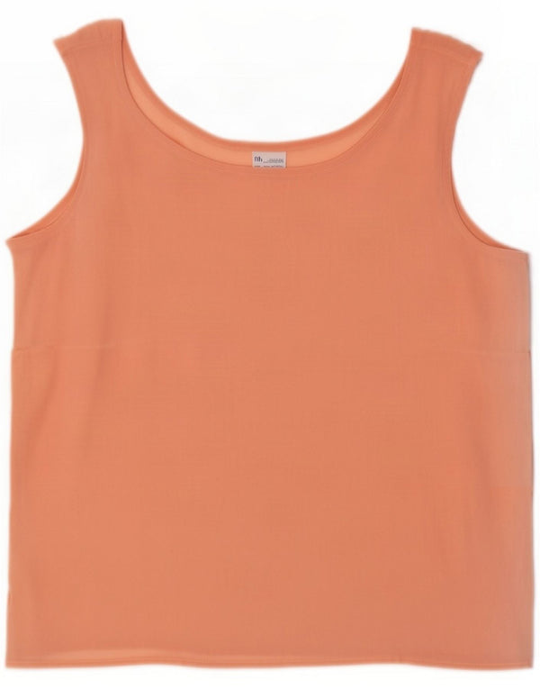 Vintage Womens Vest Top IT 44 Medium Pink