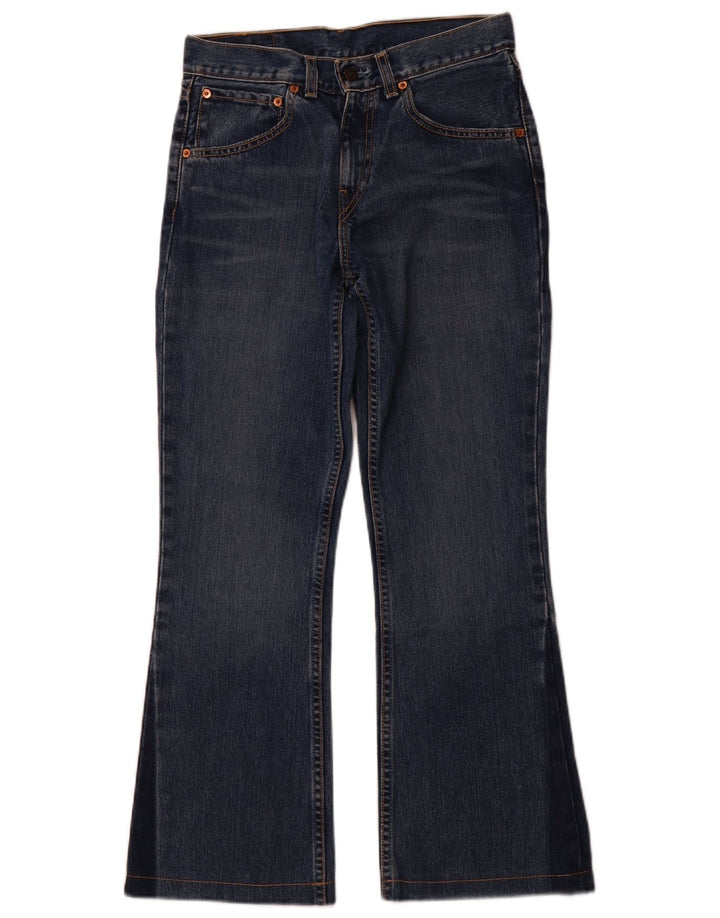 Blugi LEVI'S 525 Bootcut W28 L28 Bumbac albastru
