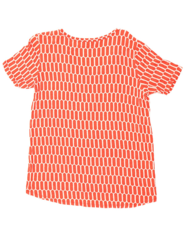 MICHAEL KORS Tricou pentru femei Top UK 10 Small Red Geometric Sintetic