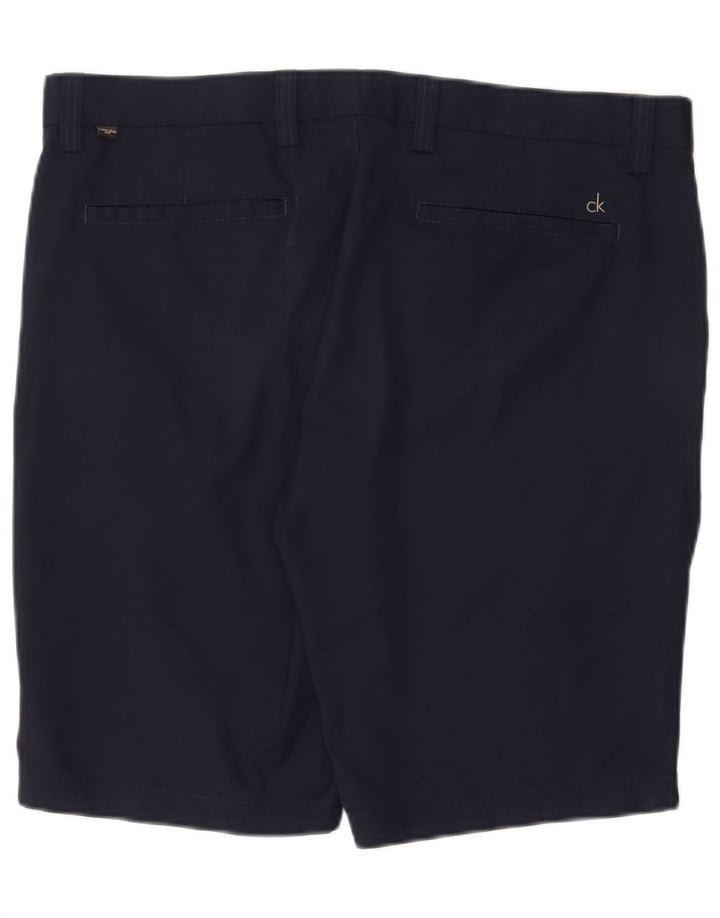 Pantaloni scurți chino pentru bărbați CALVIN KLEIN W38 XL poliester bleumarin