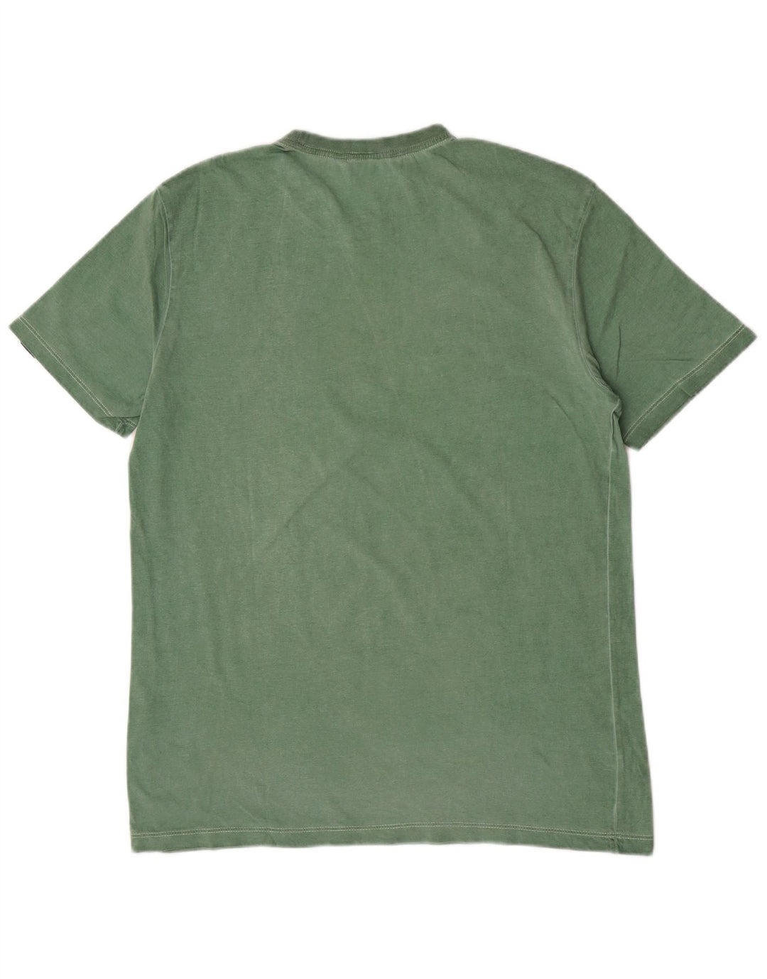 Tricou grafic pentru bărbați Gas Top din bumbac verde mediu