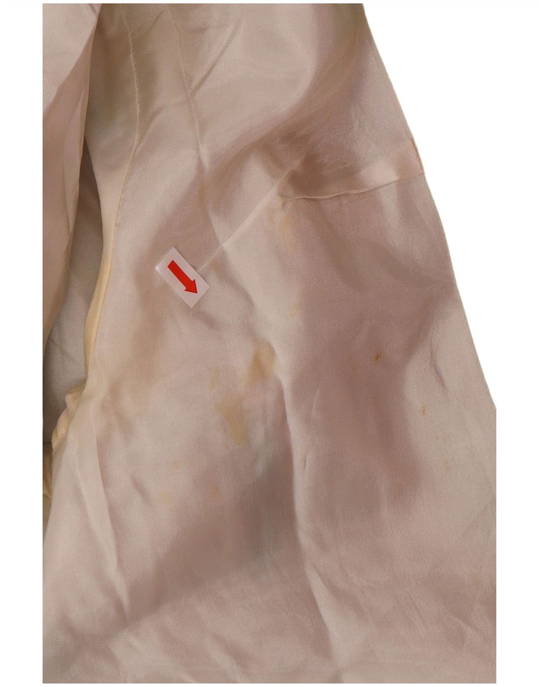 Jachetă pentru femei VINTAGE cu paragate cu model abstract, EU 42, verde mare