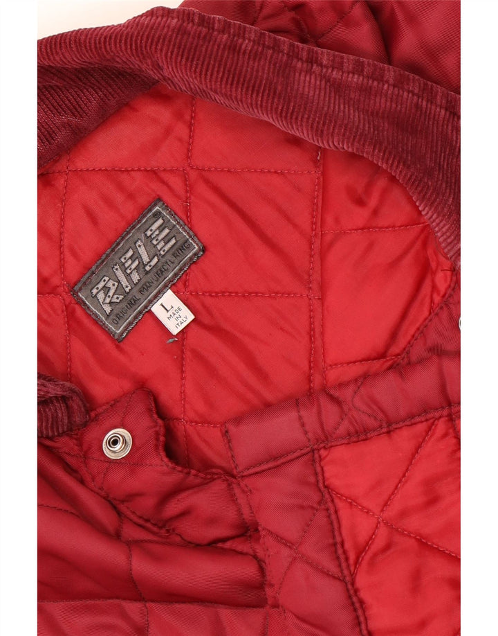 Jachetă matlasată pentru bărbați Rifle UK 40 Large Red