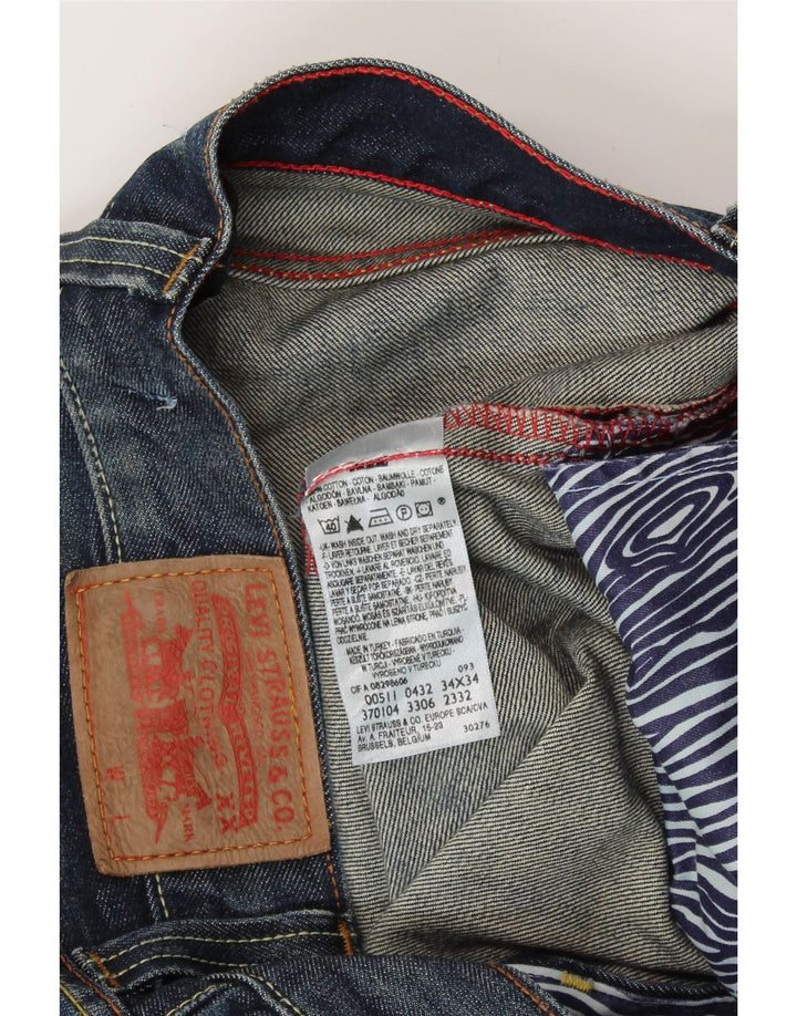 Blugi slim tăiați 511 LEVI'S pentru bărbați L34 L25 Bumbac albastru