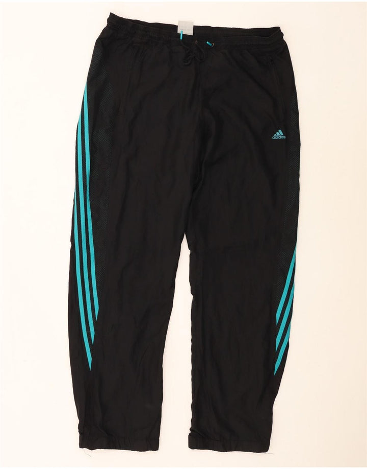 Pantaloni de trening Adidas pentru bărbați, mari, negru, poliester