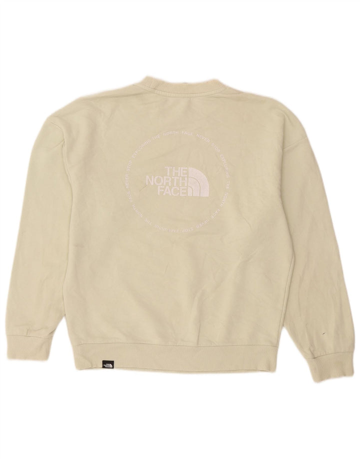 Pulover de hanorac The North Face pentru femei UK 14 Medium Off White Bumbac