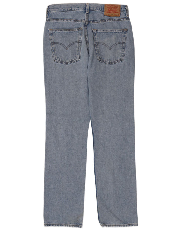 Blugi drepti pentru bărbați Levi's 581 W33 L34 Bumbac albastru