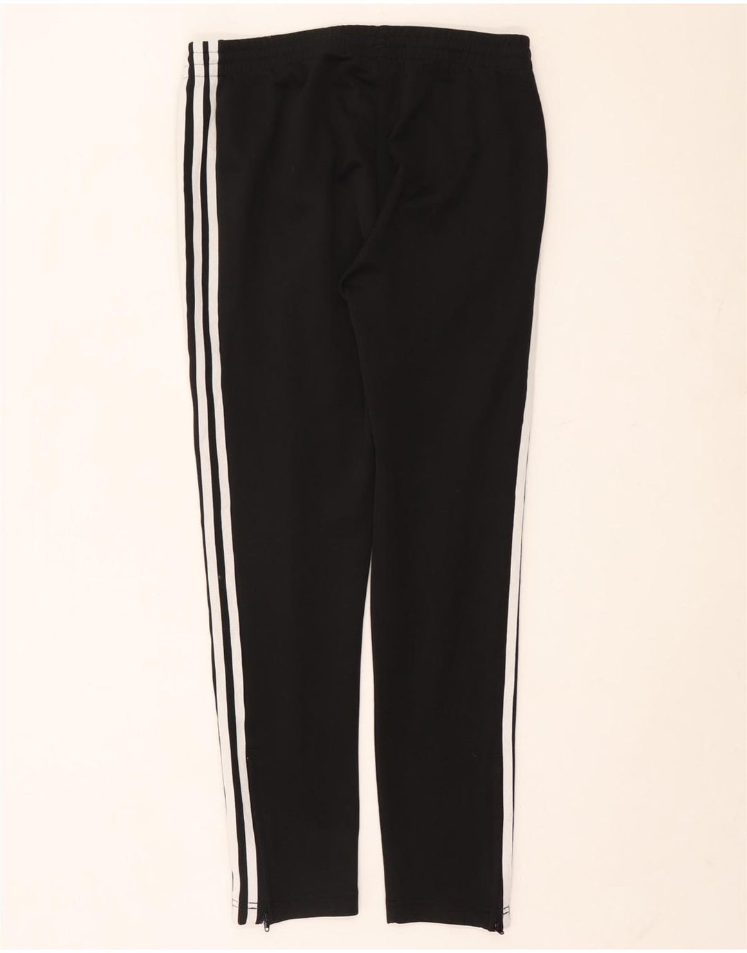 Pantaloni de trening Adidas pentru femei UK 12 Poliester mediu negru