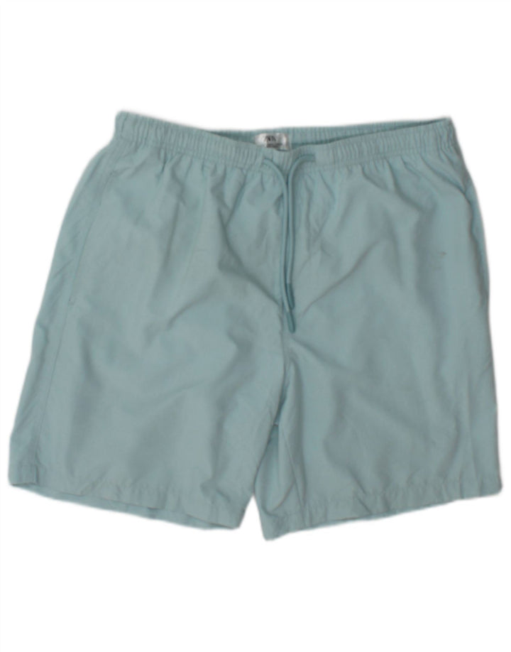 Pantaloni scurți de înot pentru bărbați Zara, mari, albastru, poliester