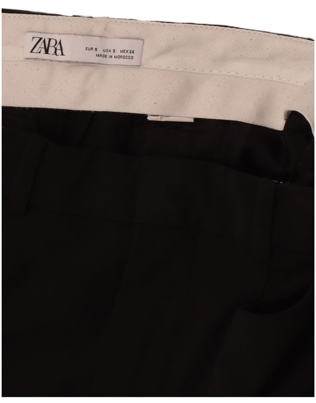 Pantaloni scurți casual pentru femei Zara Mici W26 Negru