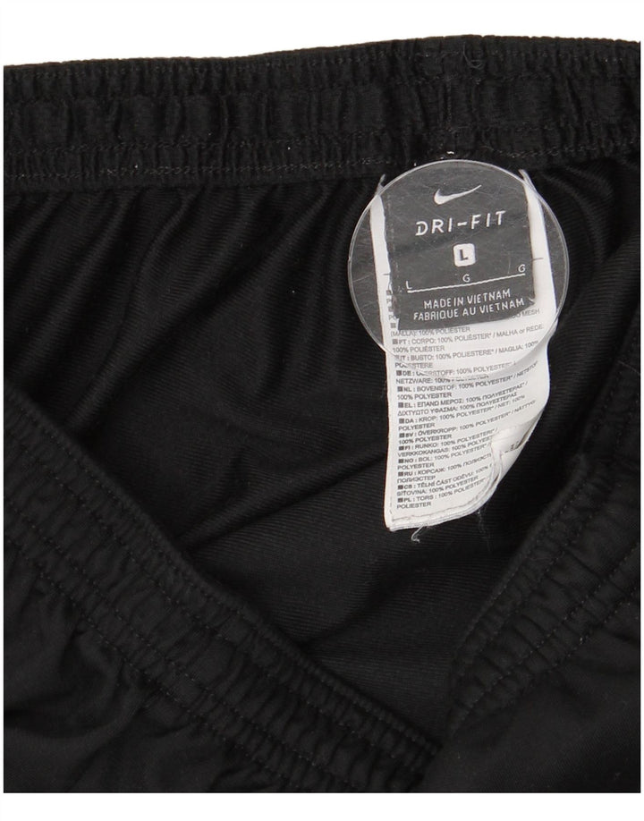 Pantaloni de trening NIKE Dri Fit pentru bărbați, mari, negru, poliester