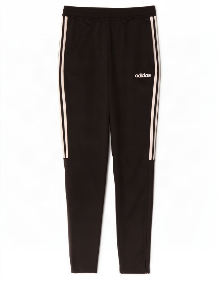 Pantaloni de trening Adidas Aeroready pentru bărbați, poliester negru mic