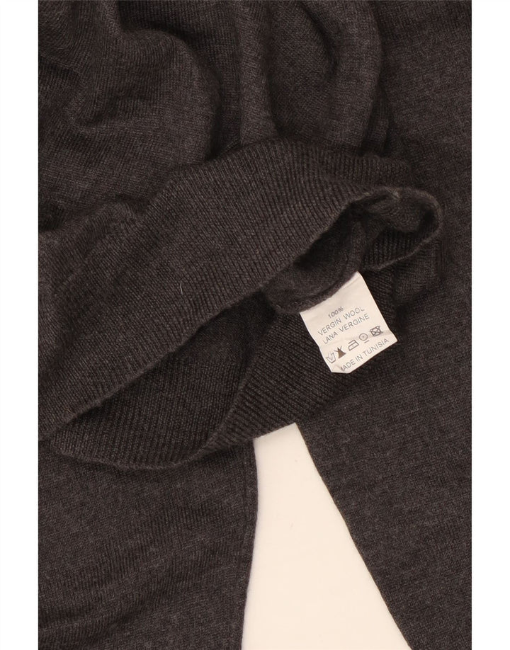 Pulover cardigan pentru bărbați Calvin Klein Jeans, lână, gri mediu