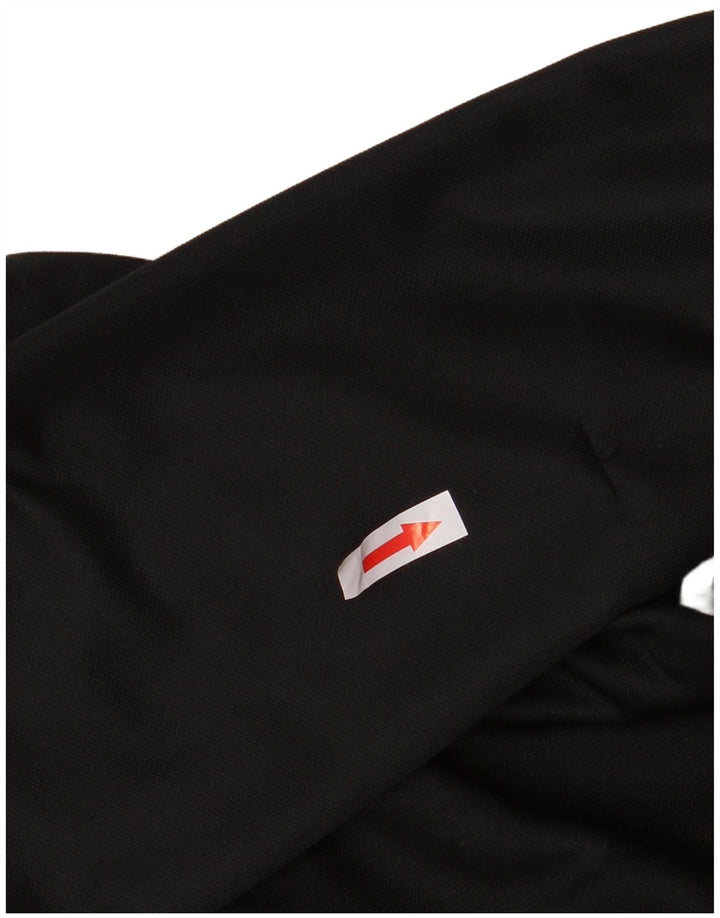 Adidas Boys Aeroready Zip Neck Pullover Trening Top 11-12 ani negru