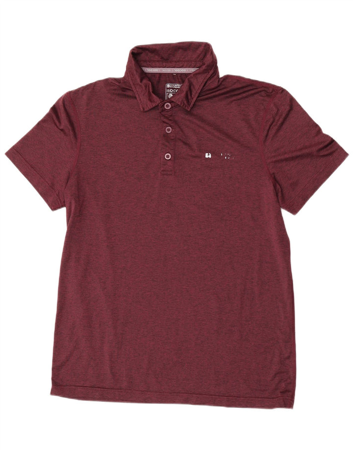 Tricou polo pentru bărbați Mountain Warehouse, maro mediu