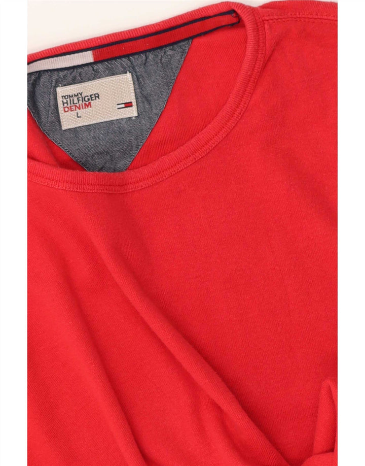 Tricou Tommy Hilfiger pentru bărbați Top mare roșu
