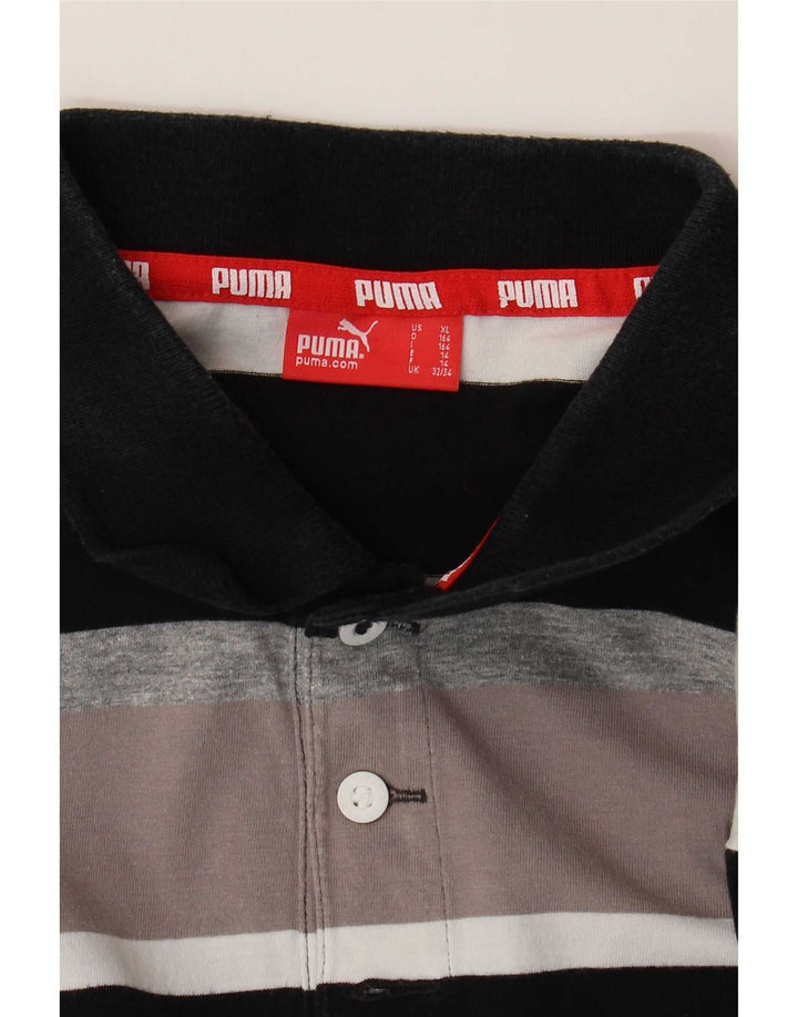 Tricou Polo Puma Băieți 13-14 Ani, Multicolor, Dungi