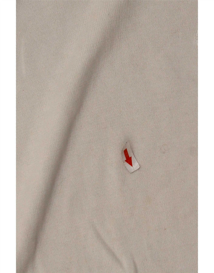 Pulover North Sails pentru femei cu decolteu triplu UK 14, bumbac gri mediu