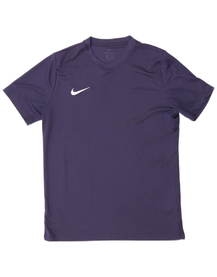 Tricou pentru bărbați Nike Dri Fit Top mare din poliester bleumarin