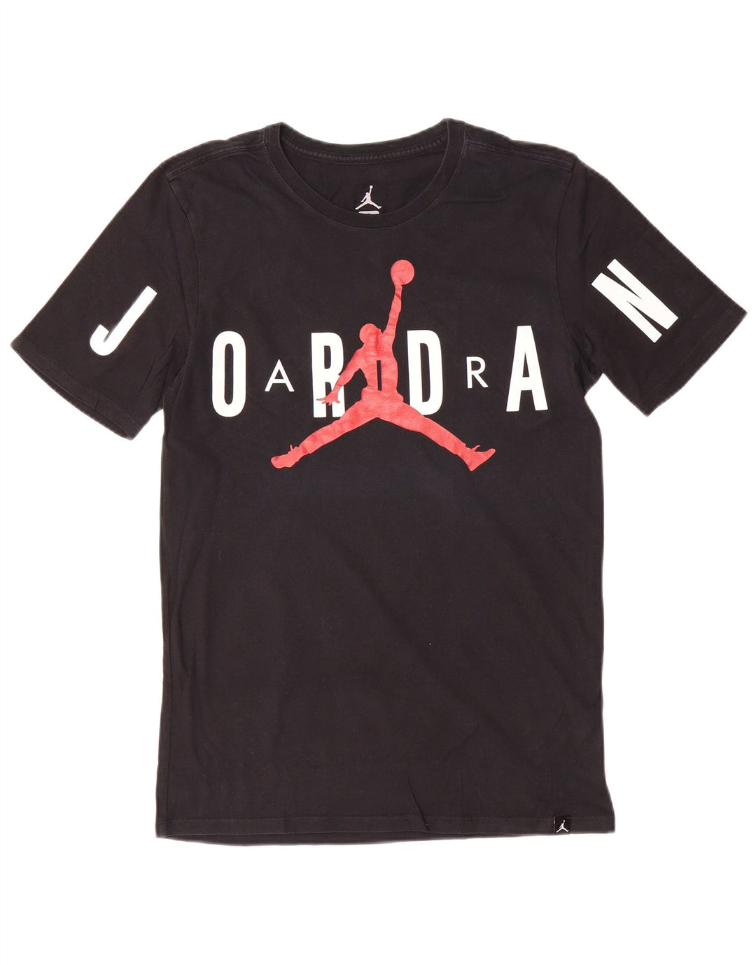 Tricou grafic Jordan pentru bărbați Top mic bumbac negru